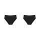 thumbnail image 4 of Sonducket Ropa interior Trajes de baño Menstrual a prueba de fugas Bikinis Bottoms Transpirable Absorbente Período Bragas Reutilizables Negro/L 2piezas, 4 of 6