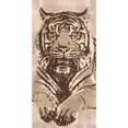 thumbnail image 3 of Cooper, Andrew 9x14 Black Modern Framed Museum Art Print Titled - Tiger, 3 of 5