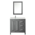 thumbnail image 6 of Wyndham Collection Wcv252536s-Qtz-Unsmed Daria 36" Free Standing Single Basin Vanity Set -, 6 of 7