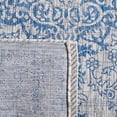 thumbnail image 5 of SAFAVIEH Courtyard Desi Medallion Indoor/Outdoor Area Rug, Grey/Navy, 5'3" x 7'7", 5 of 9