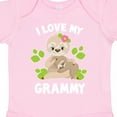 thumbnail image 4 of Inktastic Cute Sloth I Love My Grammy with Green Leaves Boys or Girls Baby Bodysuit, 4 of 5
