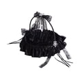 thumbnail image 4 of Cesta de regalo romántica para niña, ligera y de satén negro. Estilo A, 4 of 8