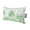 Green, variant on Palm Trees Outdoor Pillows for Chaise Lounge Chair Waterproof Lumbar Pillows with Insert&Strap Beach Headrest Pillow Green Tropical Plants Summer Forest Scenery Pillow for Patio Pool 11"x16"