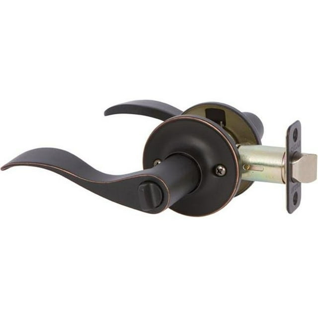 The Delaney 502T-BN-CS-US10BE View Pack New Bennett Lever Privacy Bronze