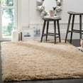 thumbnail image 2 of SAFAVIEH Polar Abbot Solid Shag Area Rug, Silver, 3' x 3' Round, 2 of 5