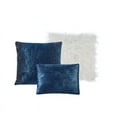 thumbnail image 4 of Posh Living Fahad 8pc King/California King Comforter Set Navy, 4 of 7