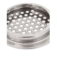 thumbnail image 3 of Rejilla de ventilación redonda de 53 mm de diámetro, tono plateado, 3 piezas, 3 of 3