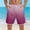 Hot Pink, variant on WIZUTIZ Mens Swim Trunks with Compression Liner 2 in 1 Quick Dry Swimming Shorts Swimwear Bathing Suits with Pockets