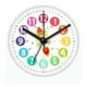 thumbnail image 2 of Reloj despertador analógico creativo, con lámpara de noche, con pilas, relojes de escritorio de aprendizaje silencioso para de juegos Cohete Macarena Despertador, 2 of 8