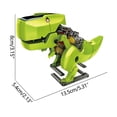 thumbnail image 4 of Juguetes para Niños XWSHYW 3 En 1 Dinosaurio Autoinstalado Coche de Juguete Solar Robot Inteligente, 4 of 6