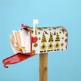 thumbnail image 4 of Daiia Sunflower Gnome Mailbox Cover , Magnetic Welcome Mailbox Wraps Post Letter Box Cover for Garden Yard Home Decor-25.5x21 in, 4 of 7