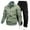 Green*, variant on RUTAYY Men's Outfits 2 Piece Long Sleeve Casual Sports Solid Color Jacket Jogging Tracksuits Trendy Travel Sets