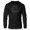 Black on Black, variant on GYMISH Bulking Season Lightweight Long Sleeve Hooded T-Shirt for Men – Funny Gym Hoodie, Sport Grey, Small