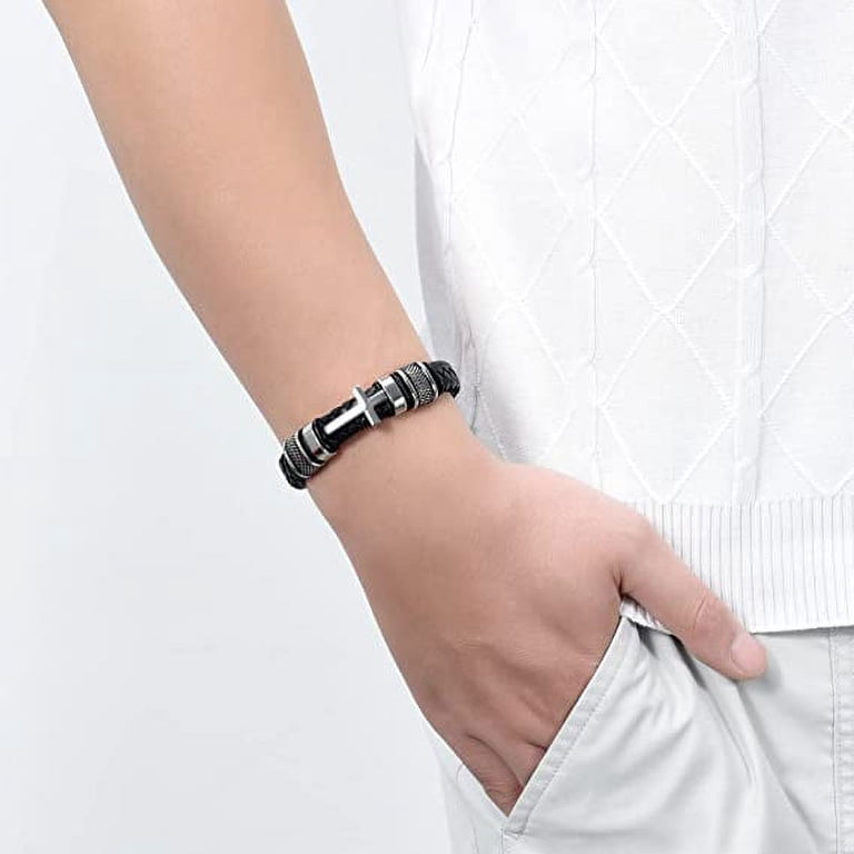 Cross Cremation Urn Bracelet for Ashes Jewelry for Women Men