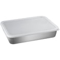 thumbnail image 4 of Shisuyan Stainless Steel Baking Tray with Wire Rack for Oven Cooking Easy to Clean and Bake Silver, 4 of 8