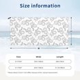 thumbnail image 4 of KLL Hand Drawn Snake Microfiber Beach Towel Fast Drying,Extra Large 31.5"x63" Sand Free Beach Towel Super Lightweight Towels, 4 of 5