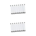 thumbnail image 1 of Juego de 2 Niveles Personalizados de Cocina de Ventana de Cafe Sunnimix Gris 2pcs cafe cortina ventana transparente, 1 of 6