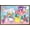 Bronze Framed Version, variant on Hello Kitty and Friends - Happiness Overload Wall Poster with Push Pins, 22.375" x 34"