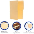 thumbnail image 3 of Folder crema Bluelander tamaño carta 100 Piezas, 3 of 4