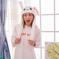 RYGRZJ Pink Rabbit Without Light, Same As Douyin, Rabbit Ear Hat