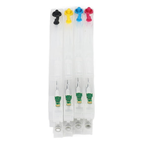 Reemplazo De Cartuchos De Tinta De 4 Piezas, Caja De Recarga De Impresión De Tinta De Cartucho De Tinta, Accesorios De Impresora De Reemplazo, Para La Impresora Alargada
