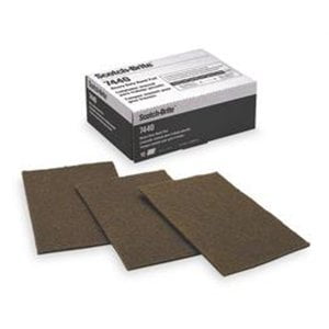 3M Scotch-Brite 7440 Series Heavy Duty Hand Pads (set of 10)