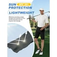thumbnail image 6 of Off Road Ventures Mens Golf Shorts 11" Inseam Lightweight Dri Fit Stretch Hiking Shorts With Pocket, 6 of 8