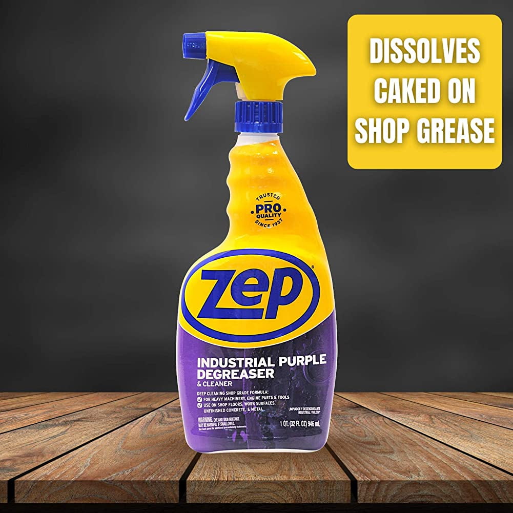 929867-2 Zep Degreaser, 14 oz. Cleaner Container Size, Aerosol Can Cleaner  Container Type, Mint Fragrance