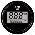 thumbnail image 1 of Boat LED Digital Tachometer Engine Hour Meter Marine Outboard RV RPM Meter Gauge, 1 of 5