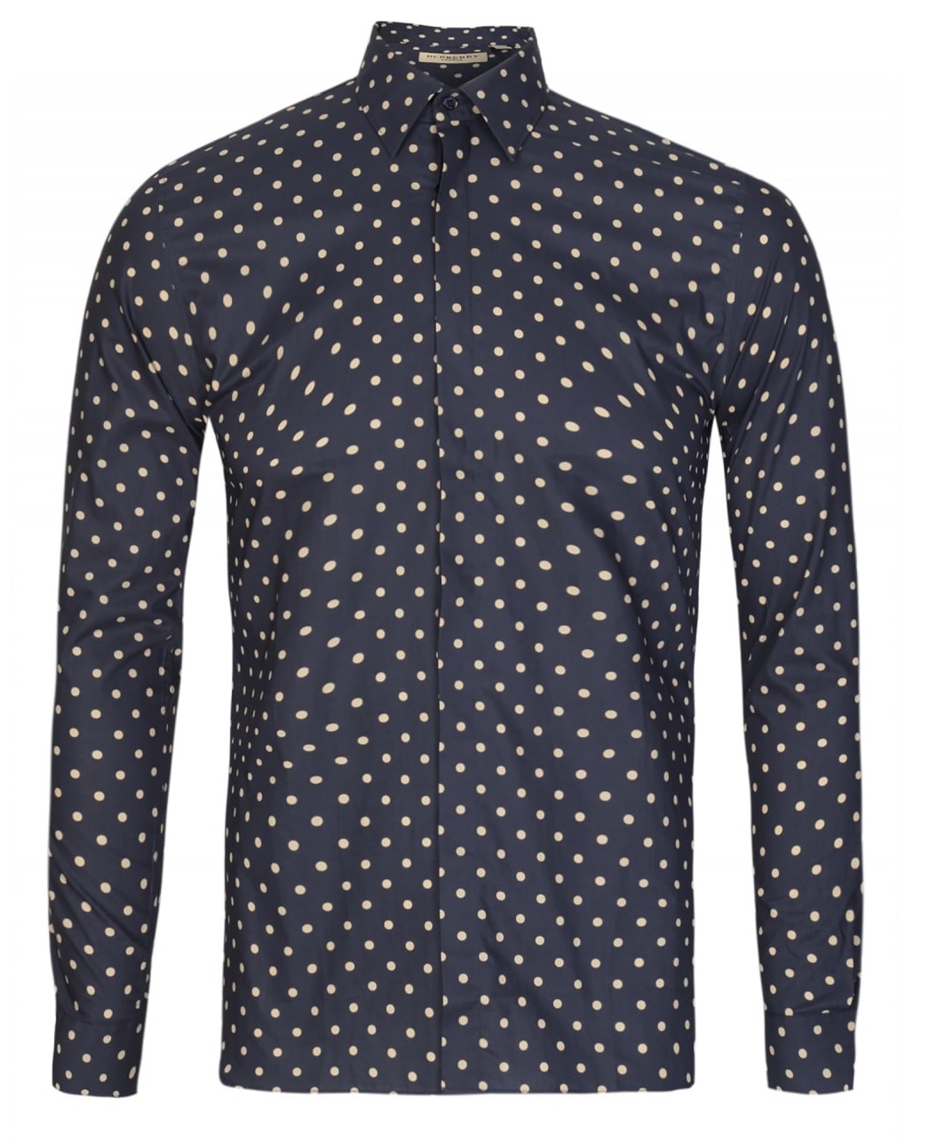 Burberry Men's Polkadot Slim-fit Cotton 