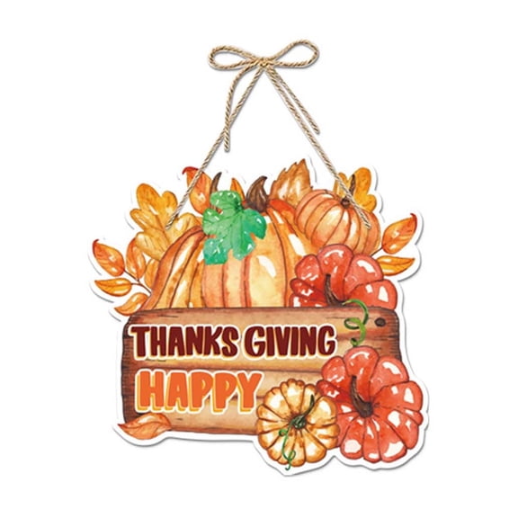 Qocolhg Fall Decorations For Home, Thanksgiving Theme Turkey Pumpkin Paper Door Hanging Party Scene Decoration Decoration Hanging, Thanksgiving Decorations Indoor Outdoor
