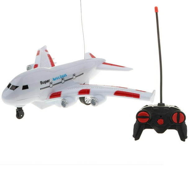 Remote Controlled Aerobus Plane RC Vehicles Playset Gift Red