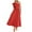 Red, variant on Wyzesi White Dresses for Bridal Shower Women's Summer One Shoulder Ruffle Dress Sleeveless Boho Flowy Maxi Dresses Christmas Pajamas Costume