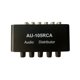 thumbnail image 1 of AU-105RCA Distribuidor de Audio Mezclador de Audio EstéReo 1 Entrada 5 Salidas Distribuidor de Audio Multicanal para Controles de Volumen RCA, 1 of 5