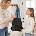 thumbnail image 3 of Multifunctional Outdoor Backpack for Youth and Adults with Large Capacity 4 Compartments 8 Zippered Pockets Sturdy Handle Casual Daypack for Travel and Daily Use, 3 of 4