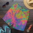 Colorful Bubbles Harajuku 3D Print Surfing Board Shorts Cool Summer