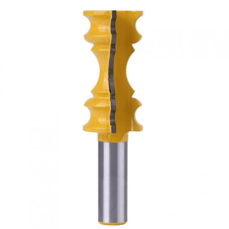 

Njide 1/2 Shank Large Elaborate Chair Rail Molding Router Bit For Woodworking Tool
