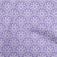 thumbnail image 1 of oneOone Velvet Violet Fabric Mosaic Dress Material Fabric Print Fabric By The Yard 58 Inch Wide, 1 of 7