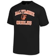 thumbnail image 2 of Men's Profile Black Baltimore Orioles Big & Tall Heart & Soul T-Shirt, 2 of 3