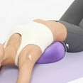 thumbnail image 4 of 1 Set Yoga Ball Explosion-proof Leak-proof Strong Bearing Capacity Body Training Gymnastic Fitness Pilates Ball Indoor Workout-Purple, 4 of 8
