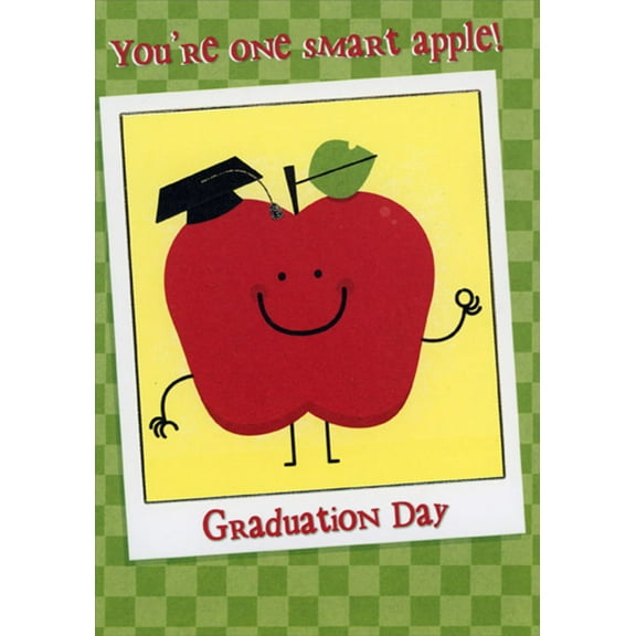 Designer Greetings One Smart Apple : Instant Photo Preschool Graduation Congratulations Card