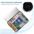 thumbnail image 2 of FORMRS 15"-15.6" Laptop Sleeve Protective Case Soft Carrying Quilted Computer Bag Cover, Colorful Seaside, 2 of 7