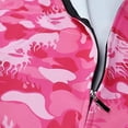 thumbnail image 4 of Shark Ape Bape Sudadera con capucha Estampado de camuflaje Suéter de poliéster Chaqueta con capucha holgada informal con cremallera para hombres Mujeres Raoliang, 4 of 4