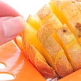 thumbnail image 4 of Oleegame 2PC Potato Fry Cutter Cutting Chopper Chips Tool Potato Vegetable Making Potato Tool Kitchen，Dining & Bar Orange, 4 of 4