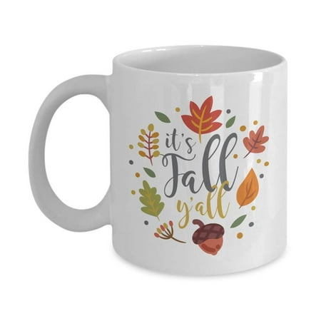 It S Fall Y All Autumn Leaves Design Coffee Tea Gift Mug Party Autumn Leaves Design Coffee Tea Gift Mug Party