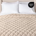 thumbnail image 2 of Better Homes & Gardens Diamond Gauze Quilt, King, Beige Bedding, 2 of 9