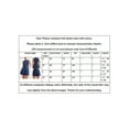 thumbnail image 4 of Biezeib Women's Denim Long Vest Tops Button-up Back Slit Sleeveless Pocket Round Neck Waistcoat, 4 of 6