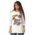 thumbnail image 5 of Death Becomes Her Skull Rose Tattoo Women's Long Sleeve T Shirt Brisco Brands 2X, 5 of 5