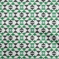thumbnail image 1 of oneOone Cotton Jersey Green Fabric Geometric Fabric For Sewing Printed Craft Fabric By The Yard 58 Inch Wide, 1 of 4
