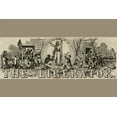 thumbnail image 1 of 24x36 gallery poster, Jesus depicted as the liberator of Black slaves, on the masthead of the Abolitionist paper The Liberator, 1 of 1